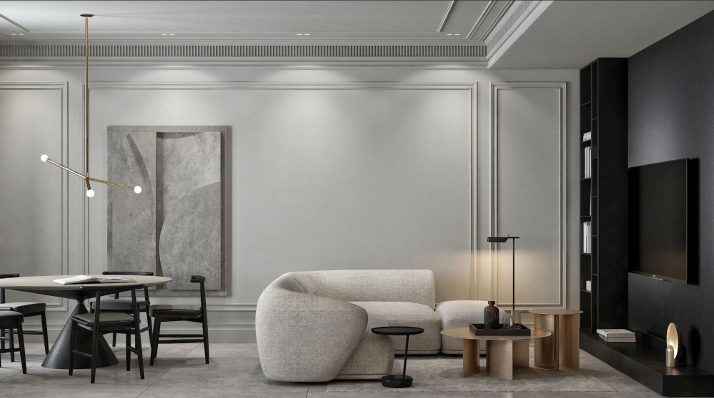 Разработка дизайна интерьера новостройки