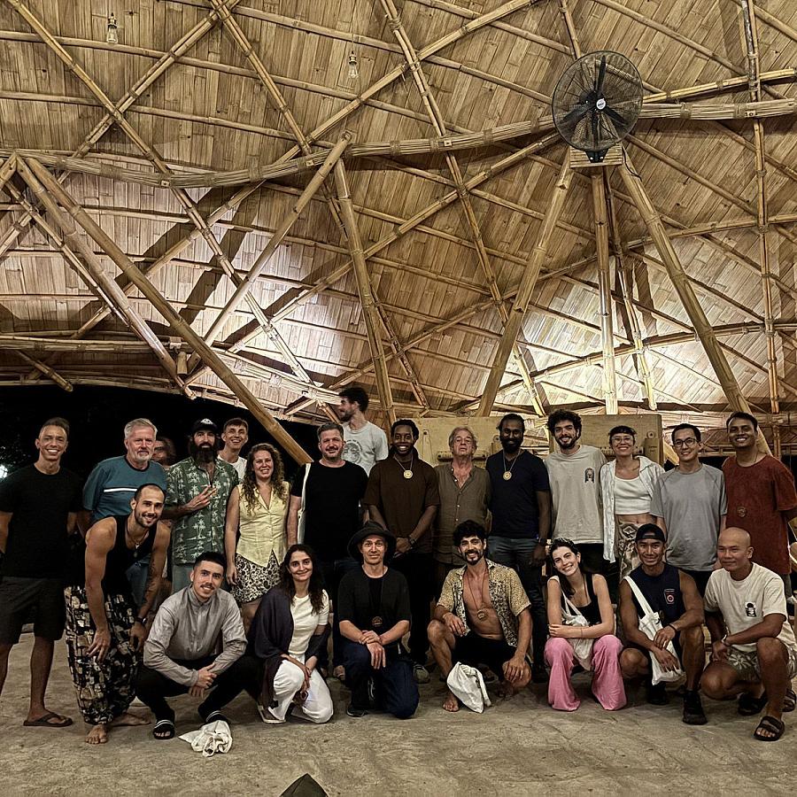 Наша команда с Джоном Харди