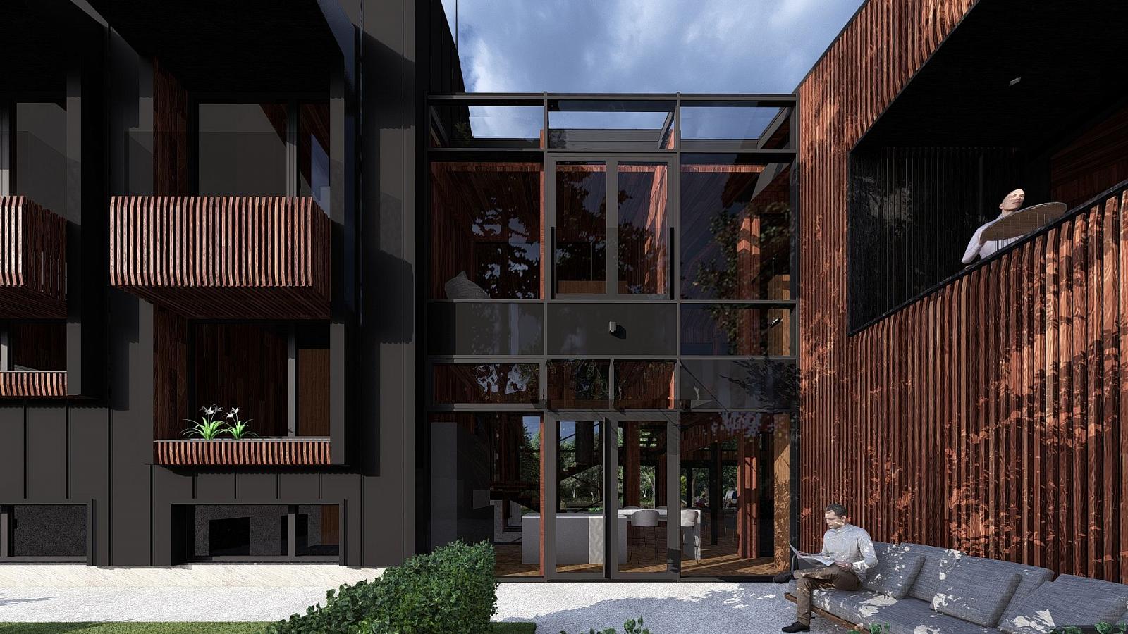 Дома из clt панелей проекты