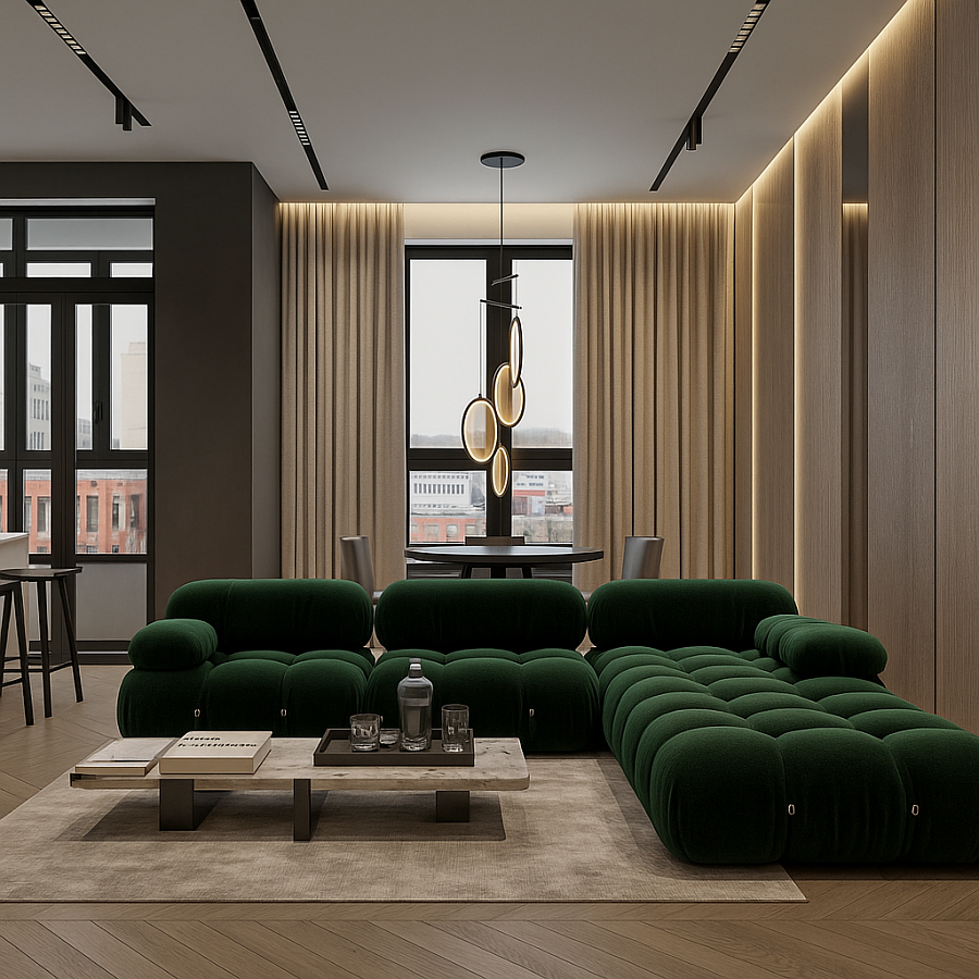 Заказать дизайн проект 3 к квартиры