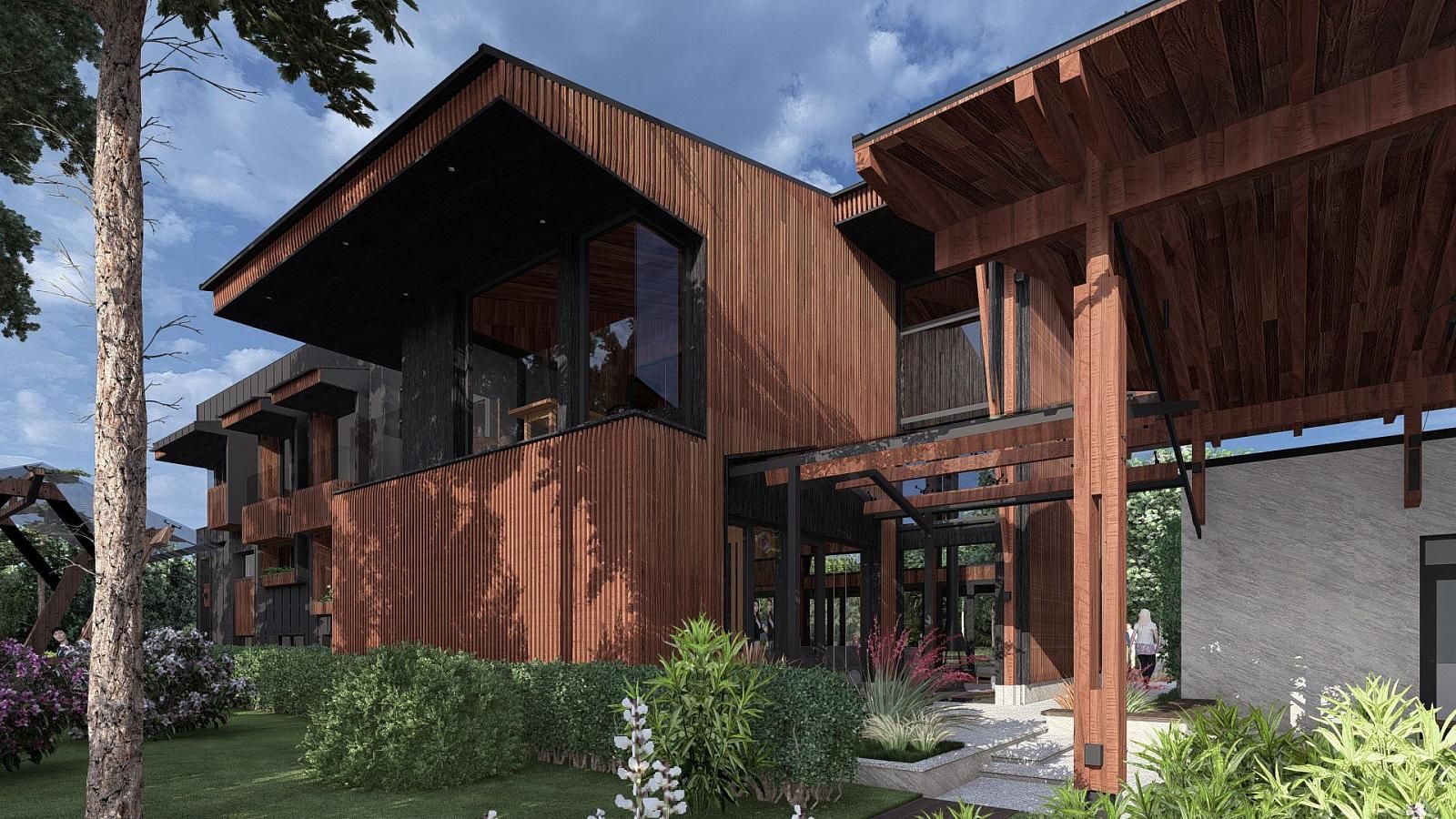 Дома из clt панелей проекты