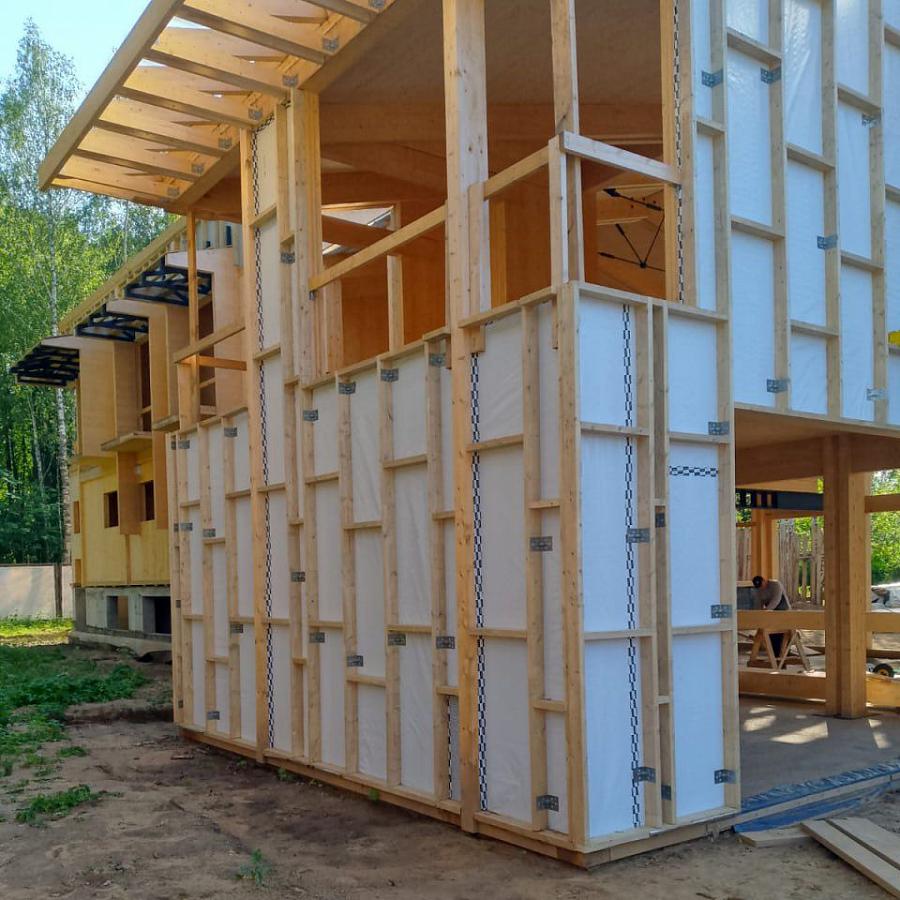 Дома из clt панелей проекты