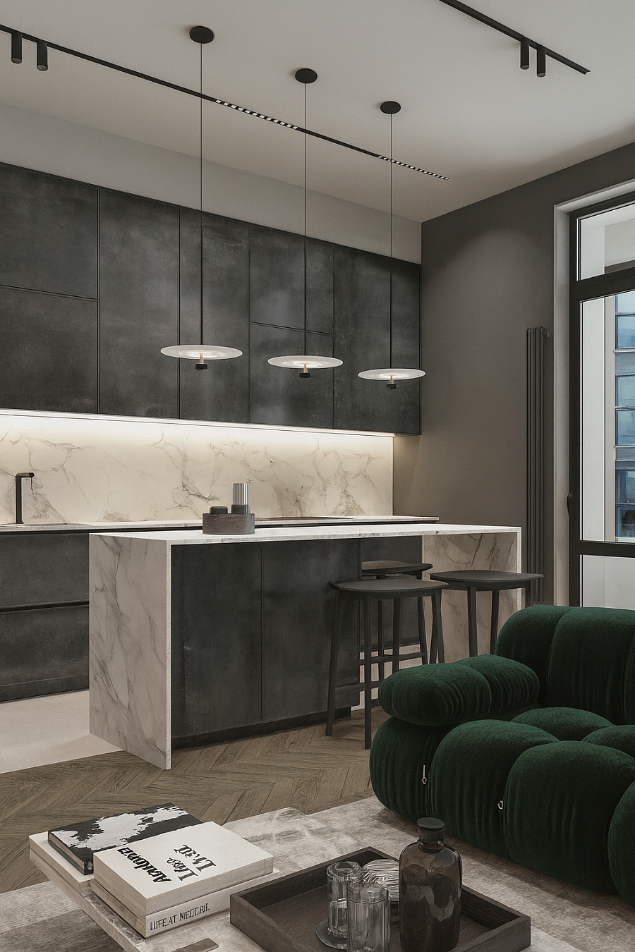 Заказать дизайн проект 3 к квартиры