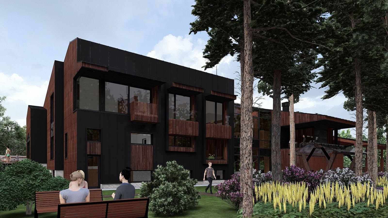 Дома из clt панелей проекты