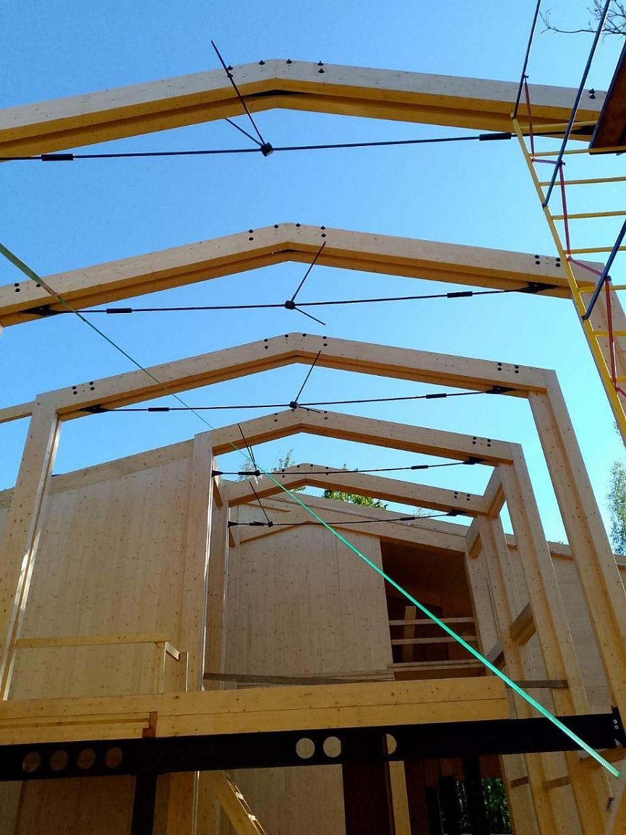 Дома из clt панелей проекты